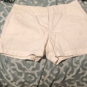 Loft white shorts